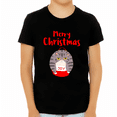 thumbnail image 1 of Cat Kids Christmas Shirt Christmas TShirts for Boys Funny Christmas Shirt Christmas Clothes for Boys, 1 of 6