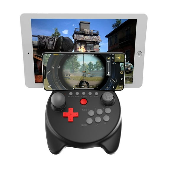 Cat King Dual Joystick Wireless Bluetooth Game Controller - Direct Connect for Android/iOS, Low-Latency Bluetooth 5.3, Ergonomic Grip for Mobile Gaming (PUBG/Genshin Impact)