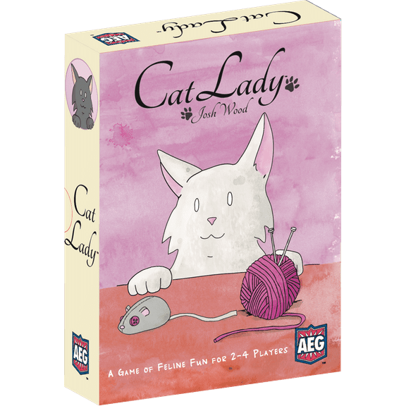 AEG Cat Lady Card Drafting Game, 2-4 Players, 14+ years
