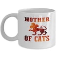 thumbnail image 1 of Cat Lady 11 oz Coffee Mug - Pet Owner Gift White Ceramic, 1 of 4
