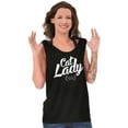 thumbnail image 1 of Cat Lady Officially Certified Funny Tank Top Tee Shirt Women Brisco Brands S, 1 of 5