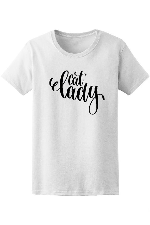 Cat Lady Tee Women's -Image by Shutterstock