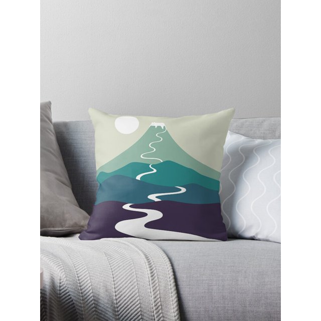 Cat Landscape 80 Throw Pillow Covers Cases Cushion Cover Case Sofa