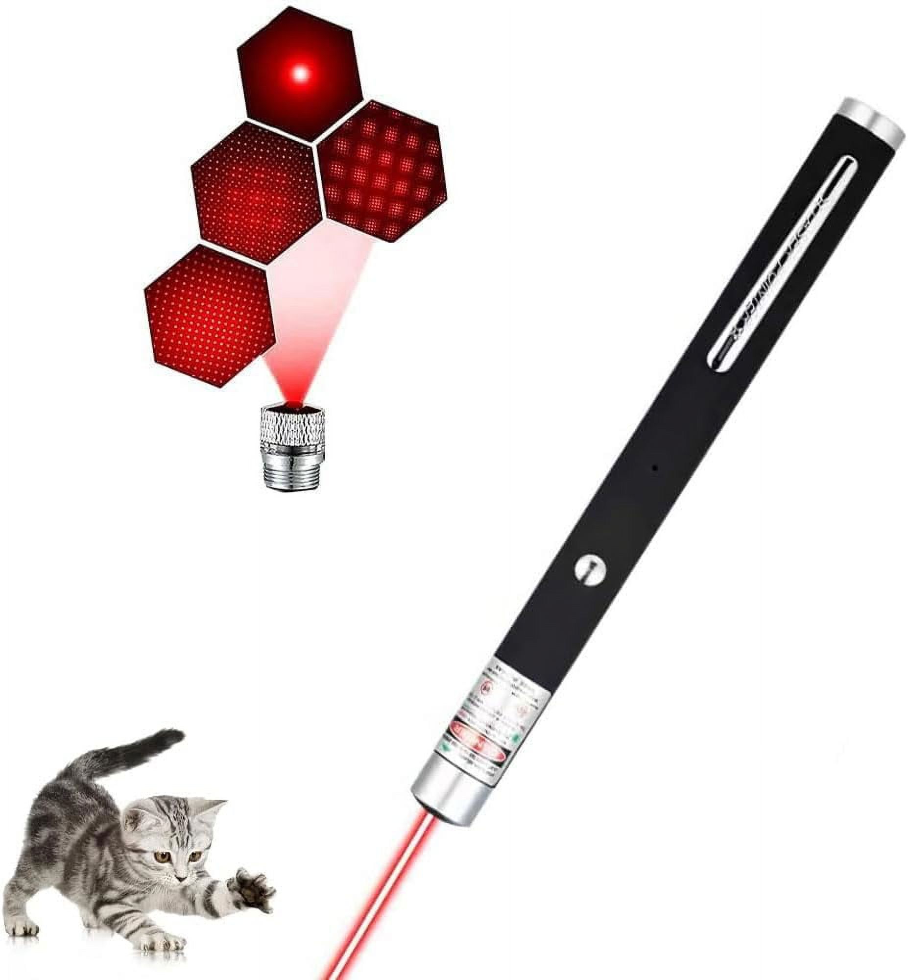 Cat Laser Toy, Green, Red and Purple Light Dogs Pet Laser Toy
