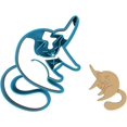 thumbnail image 1 of Cat Licking Butt Cookie Cutter - Kitty Booty Feline Butthole Kitten Pet Animal Cat Lover (0020) (8 Inch), 1 of 2