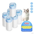 thumbnail image 1 of Cat Litter Bags, 120 Packs Durable Drawstring Litter Box Liners for Automatic Cat Litter Box, Heavy-Duty,Replacement bags for Self-Cleaning Litter Boxes, 1 of 5