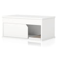 thumbnail image 1 of Cat Litter Box Enclosure One Door, White, 1 of 7
