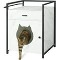 thumbnail image 1 of Cat Litter Box Enclosure with Storage Drawer, 1 of 7