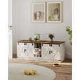 thumbnail image 1 of Cat Litter Box Enclosure with USB Ports & Power Outlets, 55.2" Hidden Litter Box Furniture, 1 of 5
