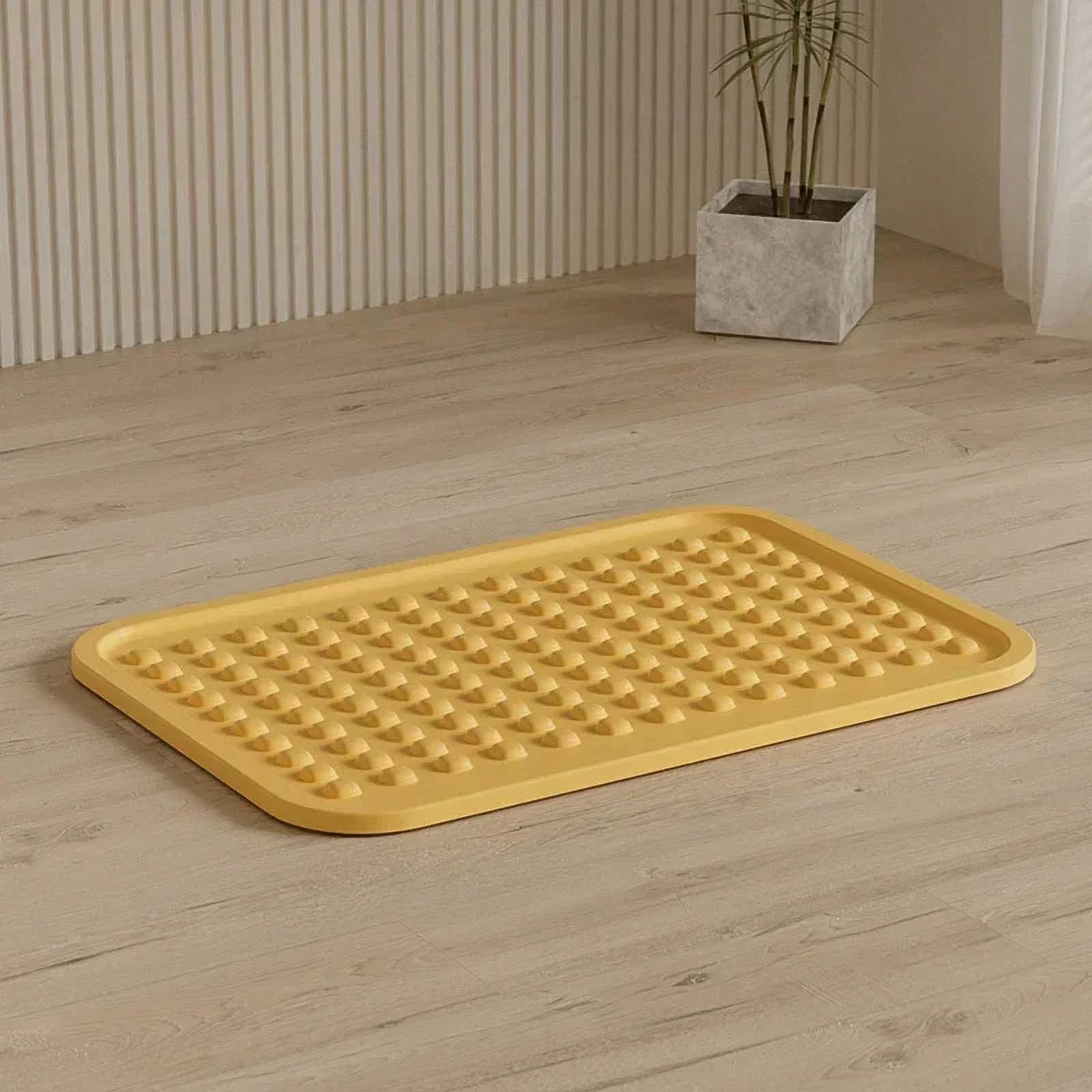 Cat Litter Box Large Capacity Semi-closed Plastic Anti-Splash Cats Toilet Bedpan Big Mac Oversized Cat Tray Bedpan Cat Toilets