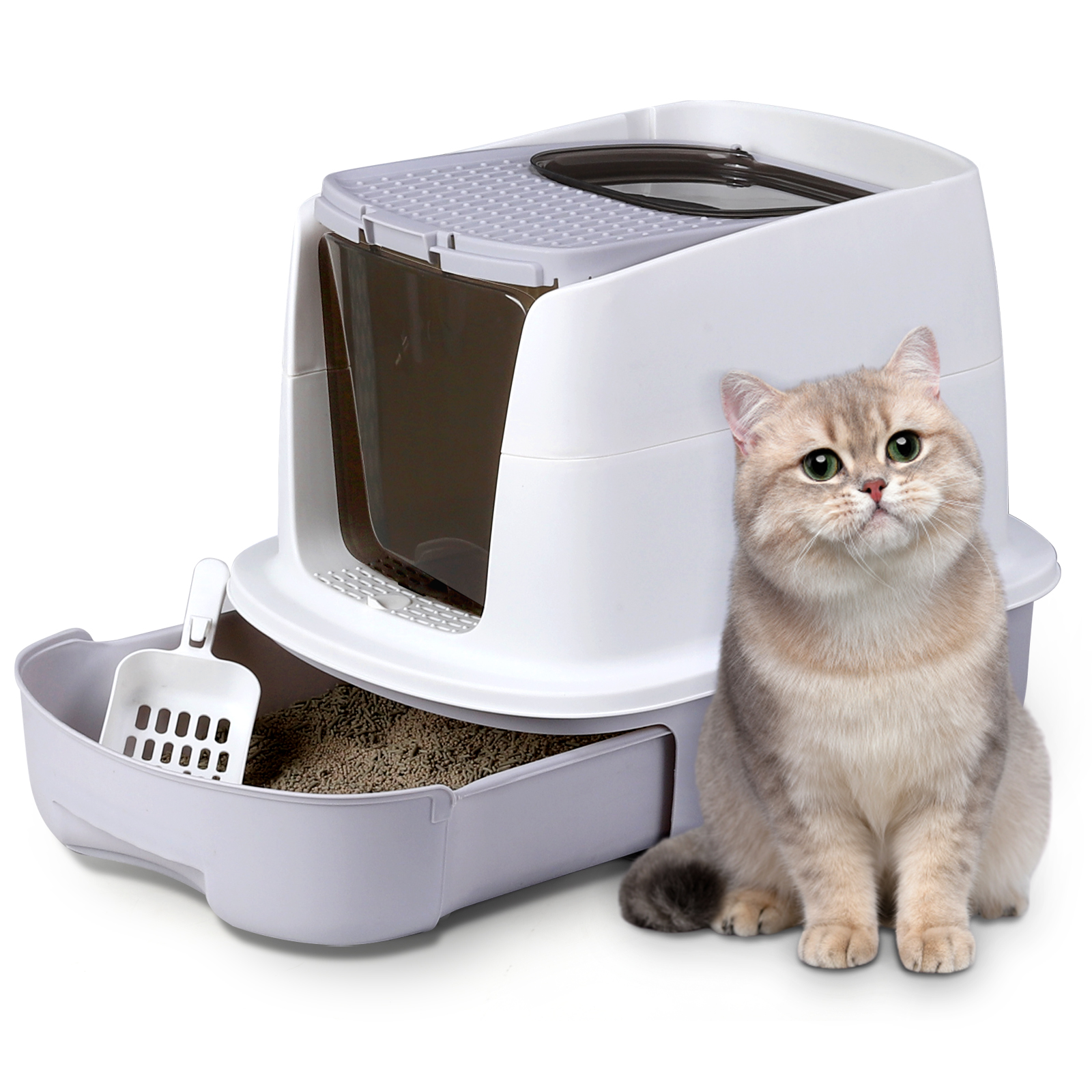 Van Ness Covered Cat Litter Box, ExtraGiant