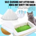 thumbnail image 1 of Cat Litter Box Liners Drawstring Heavy Duty Cat Litter Bags Thick Scratch Resistant Cat Pan Liners Leakproof Odor Control Tray Bags, 67x40cm 20 Count, 1 of 6