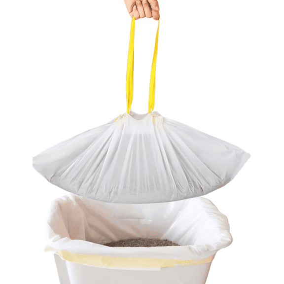Cat Litter Box Liners Drawstring (XL, 30 Bags) 39" x 17" Super Jumbo Scratch Resistant Extra Heavy 2 Mil Disposable Litter Box Liner Cat Litter Tray Bags (30 Count)
