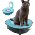 thumbnail image 1 of Cat Litter Box Set, Removable Anti-Splash Odor Control Litter Pan for Small, Medium, Large Pets, Indoor, Travel, Car, Household, 1 of 12
