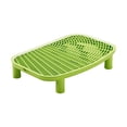 thumbnail image 1 of Cat Litter Box Step Mat 18.1"x11.8"x3.5", Double Layer Litter Catcher & Trapper, Waterproof Non- Easy Clean Mat for Large Litter Boxes, Pedal Step for Dorm Living Room Home, 1 of 5