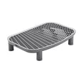 thumbnail image 1 of Cat Litter Box Step Mat 18.1"x11.8"x3.5", Double Layer Litter Catcher & Trapper, Waterproof Non- Easy Clean Mat for Large Litter Boxes, Pedal Step for Dorm Living Room Home, 1 of 4