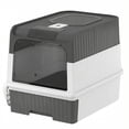 thumbnail image 1 of Enclosed Cat Litter Box with Lid and Scoop, Covered Cat Litter Pan with High Sides for Small Medium Large Cats, Odor Control Kitty Toilet, 1 of 6