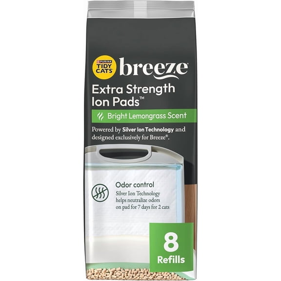 Cat Litter Breeze Pads Refill Pack Multi - 8 ct. Bag