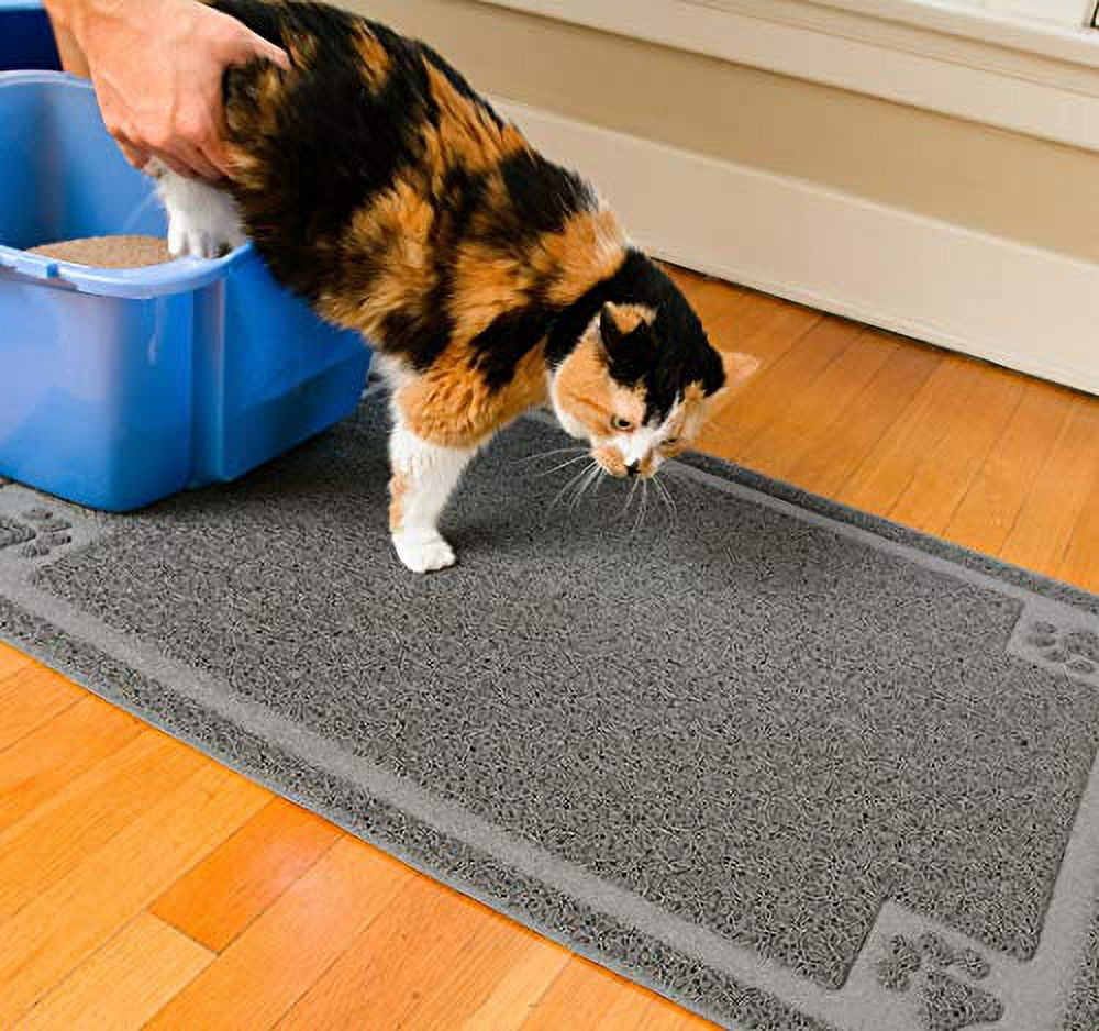 XL Large Cat Litter Box Mat Pad Pet Kitty Clean Easy Cleaning