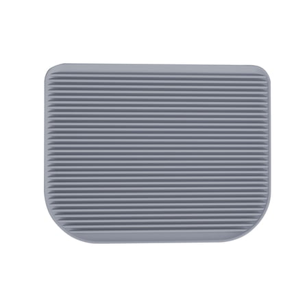 Product Cat Litter Pads Cat Litter Mat Double Layer EVA Non Proof Mat Cat Litter Catcher for Easy and Scatter Control - 195x155 Inch Gray