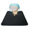 thumbnail image 1 of Cat Litter Mat Double Layer Thicken Bottom - Easy to Clean - Urine Proof Trapping Mat (21.7*30.3In), 1 of 8