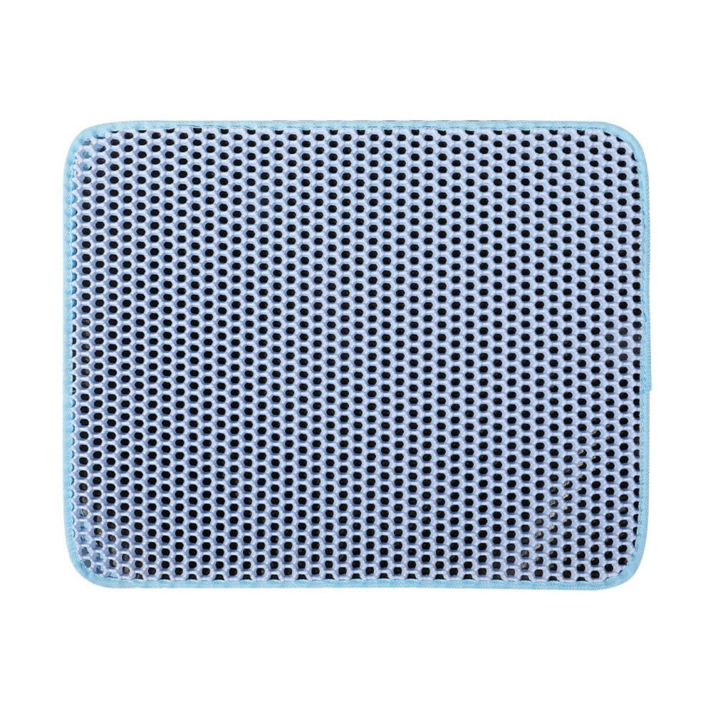 Cat Litter Mat, Kitty Litter Box Trapping Mat, Double Layer