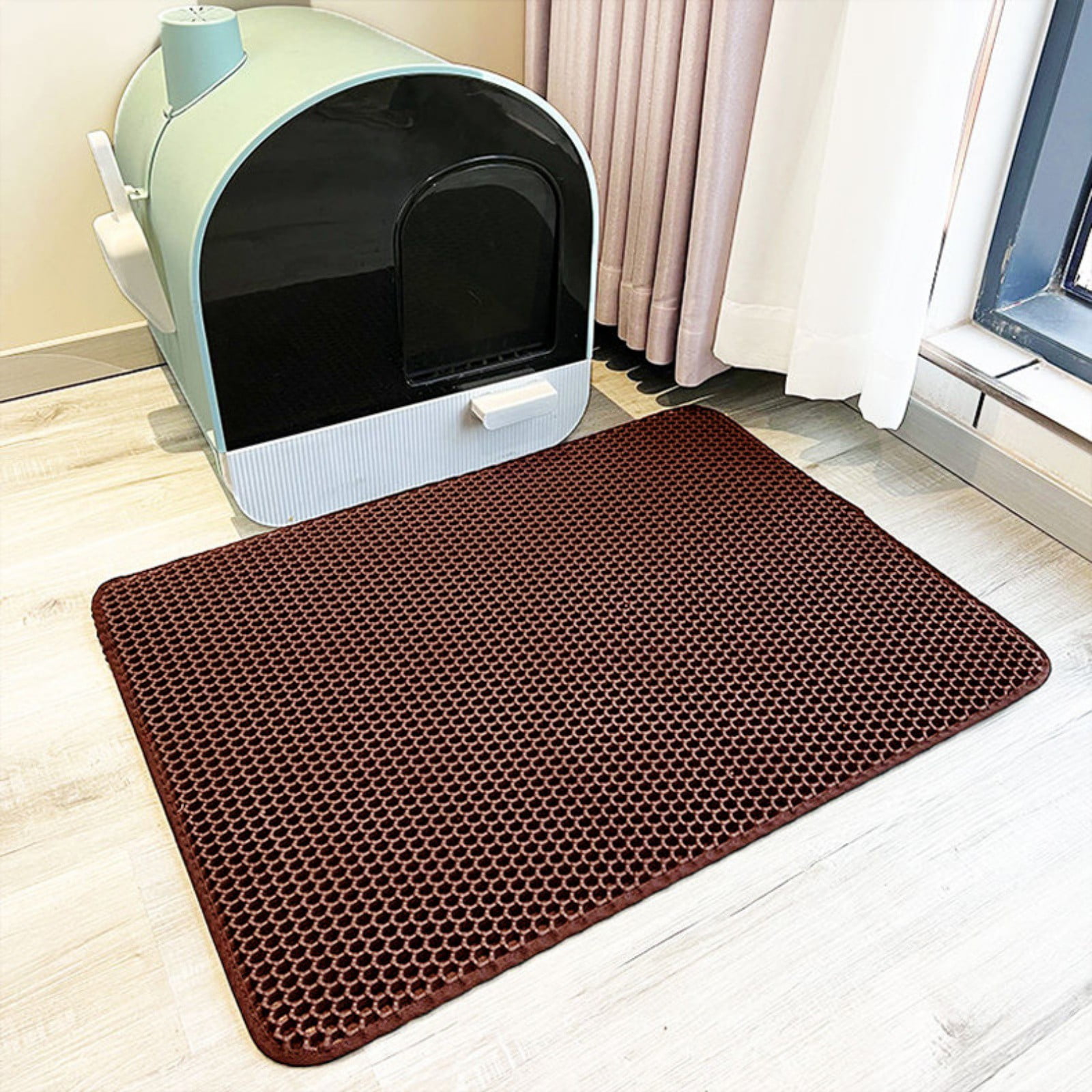 Cat Litter Mat, Kitty Litter Trapping Mat, Double Layer Mats