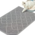 Large Cat Litter Mat, 35x23 Inches, Litter Box Trapper, Waterproof, Non