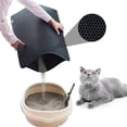 thumbnail image 1 of Cat Litter Mat Less-Mess Cat Litter Box Mat Double-Layer Litter Collector Trapping Mat Non-Slip Kitty Litter Mats for Floor, 1 of 8