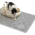 thumbnail image 1 of Cat Litter Mat Litter Trapping Mat Soft on Paws, Non-Slip Waterproof, Easy Clean, 1 of 8