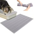 Cat Litter Mat for Floors Waterproof Cat Litter Mat with Raised Edges