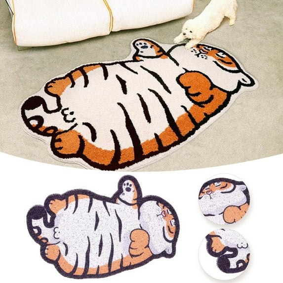 Tiger Goodnight Cat Litter Pad Non Floor Mat for Pet Supplies