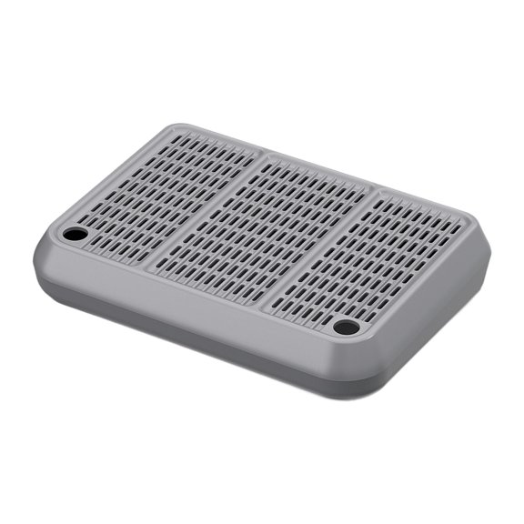 Cat Litter Pan Ramp Mat Footboard Detachable ABS Plastic Design for Kittens and Senior Cat Owners Use