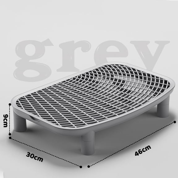 Cat Litter Ramp Plastic Kitten Litter Box Footboard Anti-carrying Cat Litter Pad for Cat Kitten Pet Cleaning Supplies