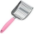 thumbnail image 1 of Cat Litter Scoop, Aluminum Alloy Sifter, Kitty Metal Scooper, Deep Shovel, Long Handle, Poop Sifting, Kitten Pooper Lifter, Durable, Heavy Duty, for Litter Box, 1 of 9