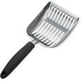 thumbnail image 1 of Cat Litter Scoop, Aluminum Alloy Sifter, Kitty Metal Scooper, Deep Shovel, Long Handle, Poop Sifting, Kitten Pooper Lifter, Durable, Heavy Duty, for Litter Box, 1 of 9