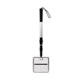 thumbnail image 1 of Cat Litter Scoop & Chicken Poop Scooper - Heavy Duty Stainless Steel Long Handle with Sifting Holes for Litter Box/Coop/Sand - Includes Poop Rake, (23-35"), 1 of 6