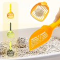 thumbnail image 1 of Cat Litter Scoop Fine Mesh Sifter | Durable Plastic Pooper Scooper 10.24"x4.33" | Hanging Hole, Quick Clumping Sift, Easy Clean, Mess Preventing, Green Yellow | Lightweight Stress-Free Cleaning, 1 of 6