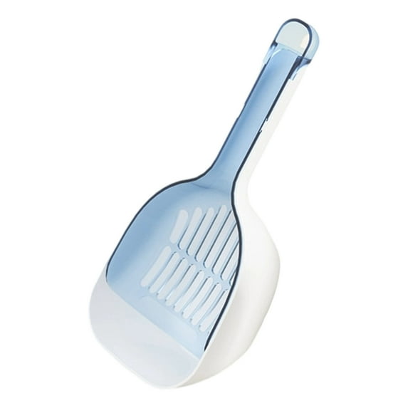 Cat Litter Scoop with Holder - Ergonomic Non-Stick Litter Shovel for Easy Waste Removal, Portable Kitten Litter Cleaning Tool for Home Use, Large Capacity Scooper for All Litter Types