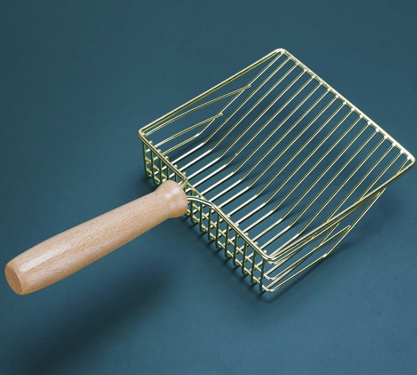 Cat Litter Scoop Litter Cleaner Shovel Stainless Steel Mesh Litter