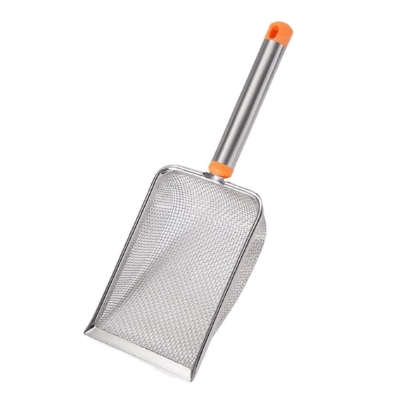 Cat Litter Scoop, Metal Cat Litter Scoop, Cat Scooper for Litter Box, Litter Scoop, Stainless Steel Cat Poop Scooper