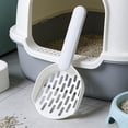 thumbnail image 1 of Cat Litter Scoop with Sifter Sturdy Durable Plastic Mesh Litter Box Scooper for Clumping Litter Easy to Clean Cat Waste Scoop with Ergonomic Handle for Kitty Litter Tray and Box, 1 of 5