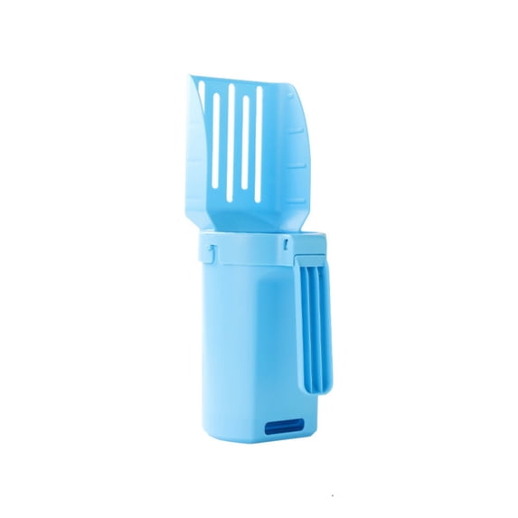Cat Litter Scoop With Storage Bin, Detachable Litter Shovel With Holder, For Home Cat Litter Maintenance And Easy Cleaning, All In One Litter Scoop System