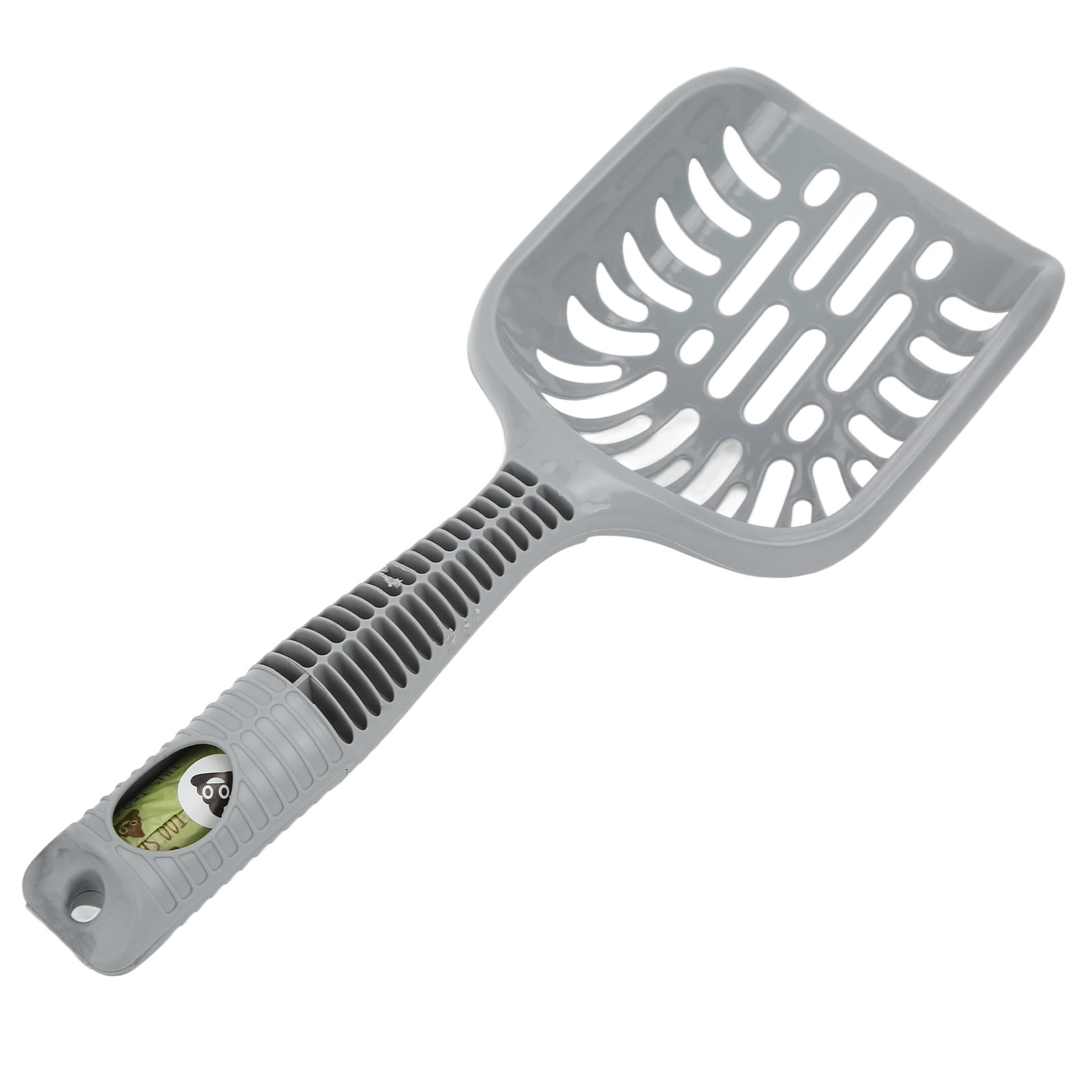 Cat Litter Scoop, Sturdy Cat Litter Shovel With Garbage Bag Handle For