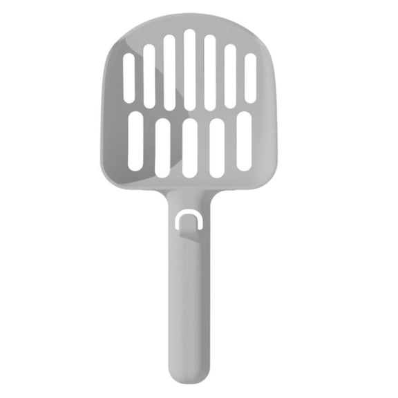 Cat Litter Scooper with Hook Pet Poo Shovel Litter Scoop Efficient Cleaning for Your Kitty Box Kitty Litter Scoop, Cat Scooper for Litter Box Cleaning Tool, 4.7x9.8in