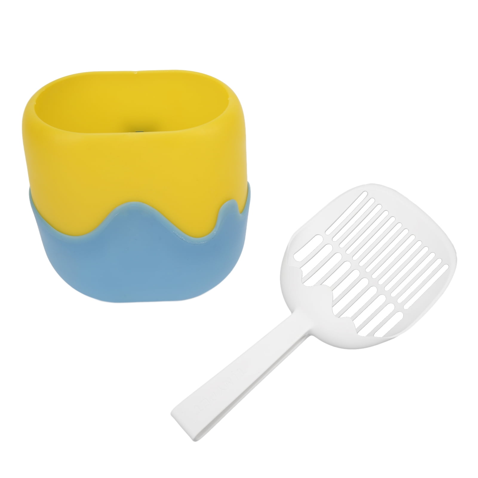 Cat Litter Scooper Non Sticky Cat Litter Scoop with Box Holder for