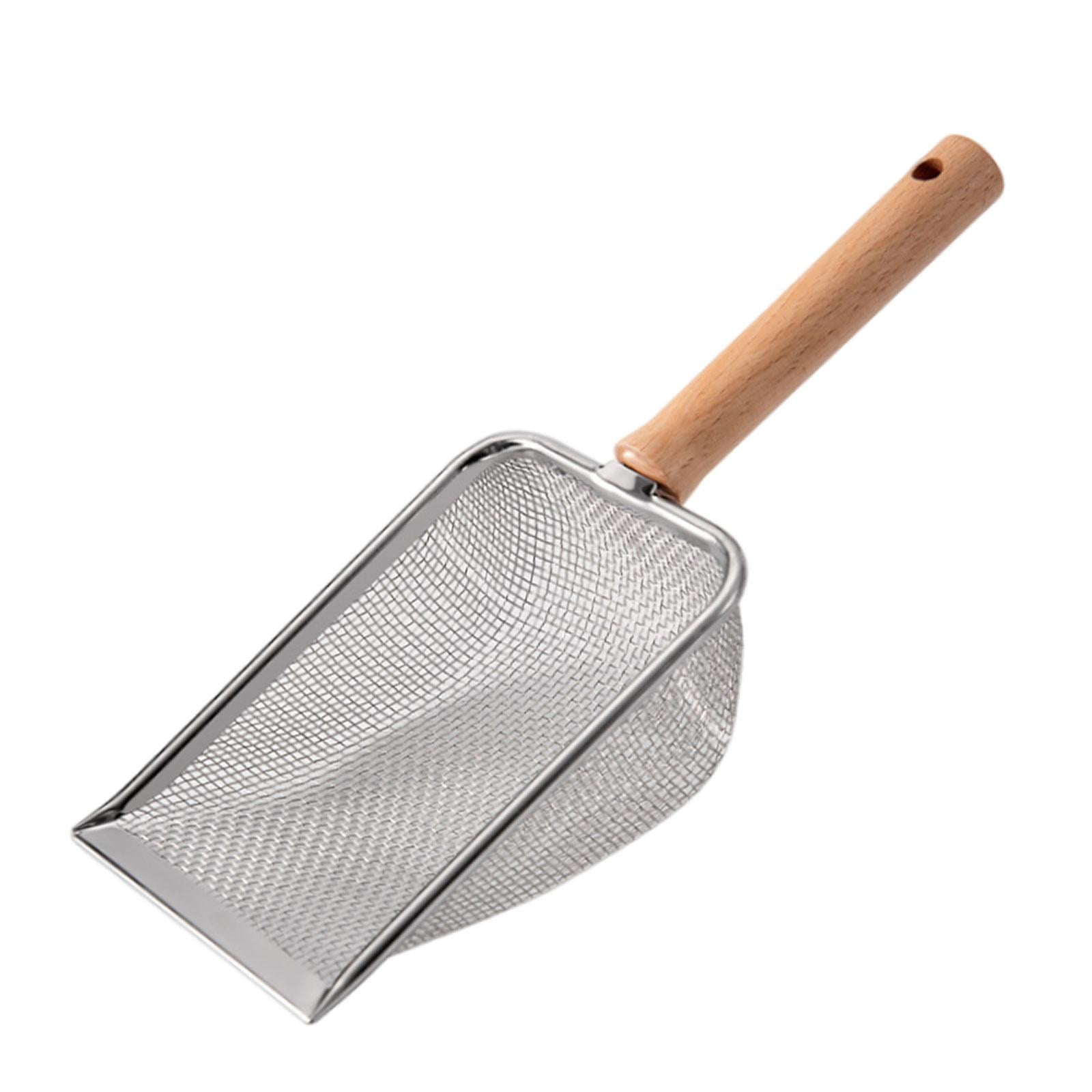 Cat Litter Spoon Stainless Steel Sifter Kitty Metal Scooper Deep Long Handle Sifting Kitten Lifter Durable for 2X2mm Walmart