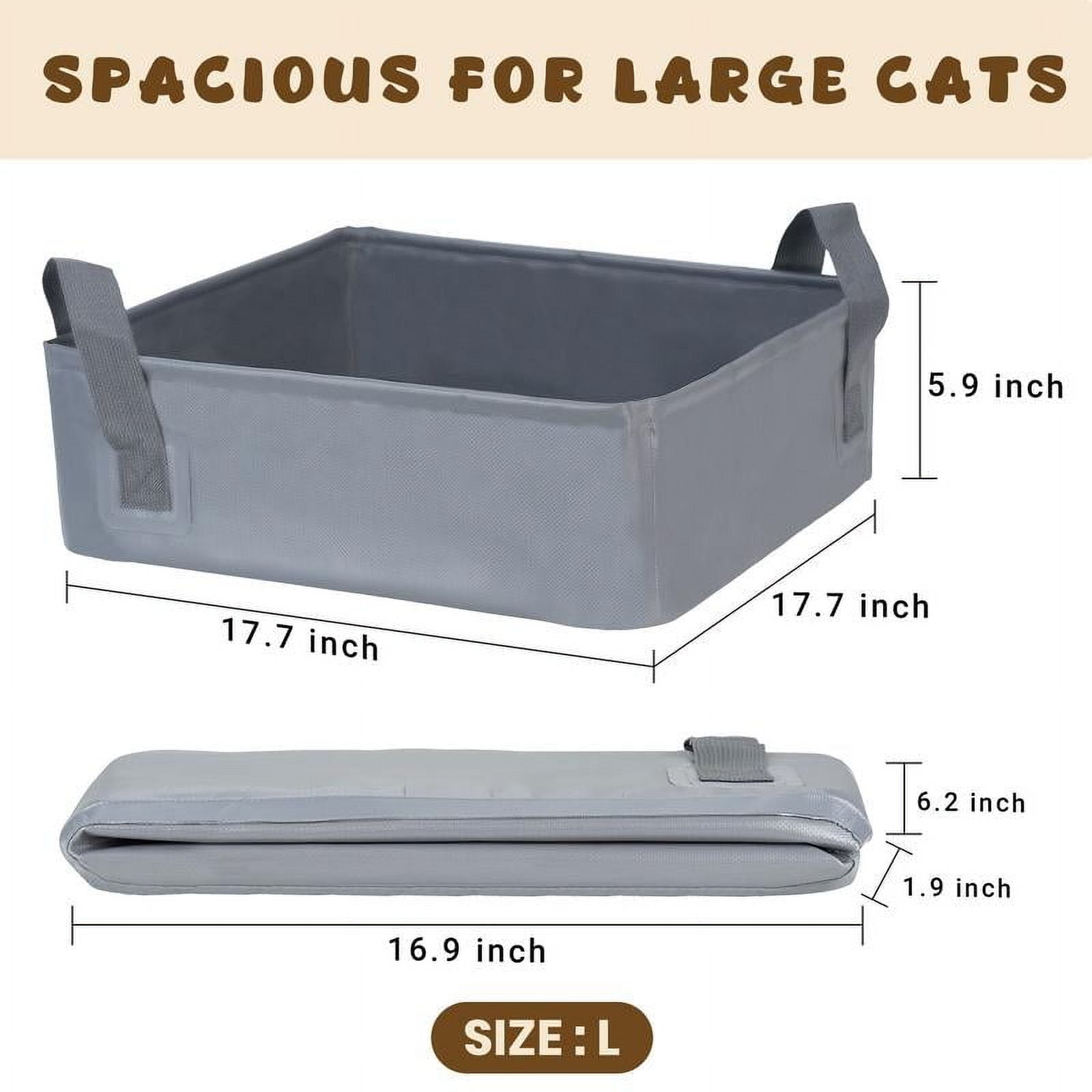 Cat Litter - Springtok Clumping, 100% Natural Organic, Flushable, Dust ... - Low Odor Cat Litter Box Container For Effective Odor Control