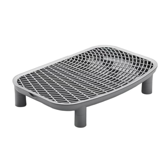 Cat Litter Step, Double-Layer Cat Litter Mat, Elevated Cat Step with Filter Function, Cat Toilet Anti-Spill Mat