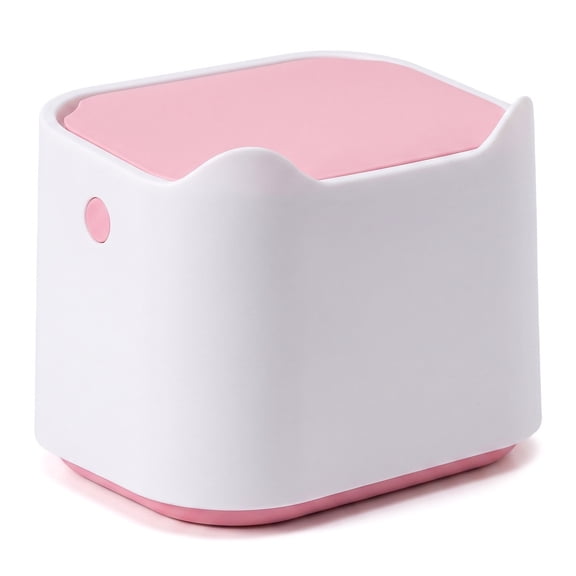Cat Litter Trash Can with Locking Lid, Odor Containing Waste Container for Home